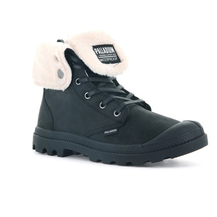 Palladium Baggy Leather ESS WPS Stiefel Herren Schwarz | CH-6IJU8