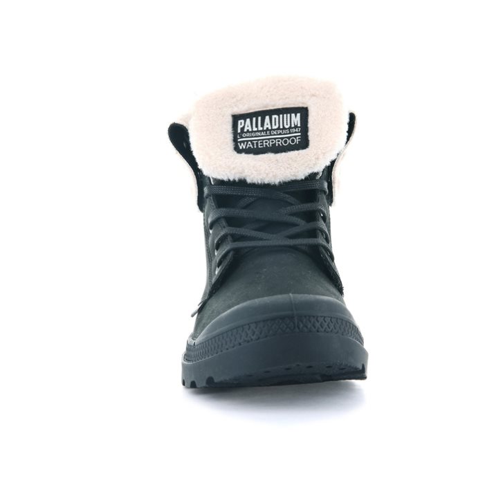 Palladium Baggy Leather ESS WPS Stiefel Herren Schwarz | CH-6IJU8