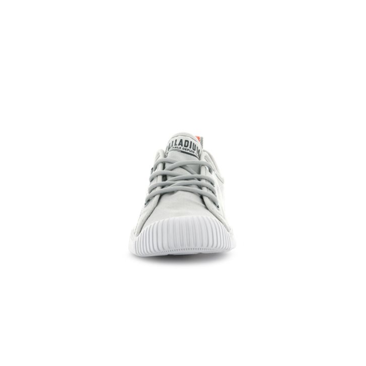Palladium Easy Spitze Canvas Low Tops Sneaker Damen Hellgrau | CH-7BHT9