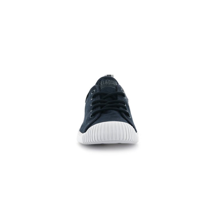 Palladium Easy Spitze Canvas Low Tops Sneaker Damen Schwarz | CH-9LTC2