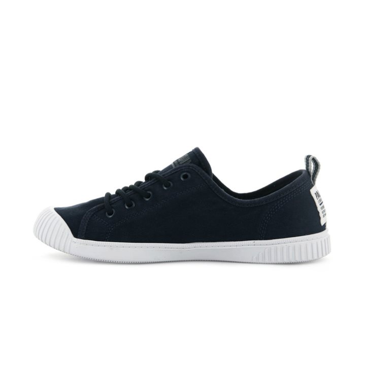 Palladium Easy Spitze Canvas Low Tops Sneaker Damen Schwarz | CH-9LTC2