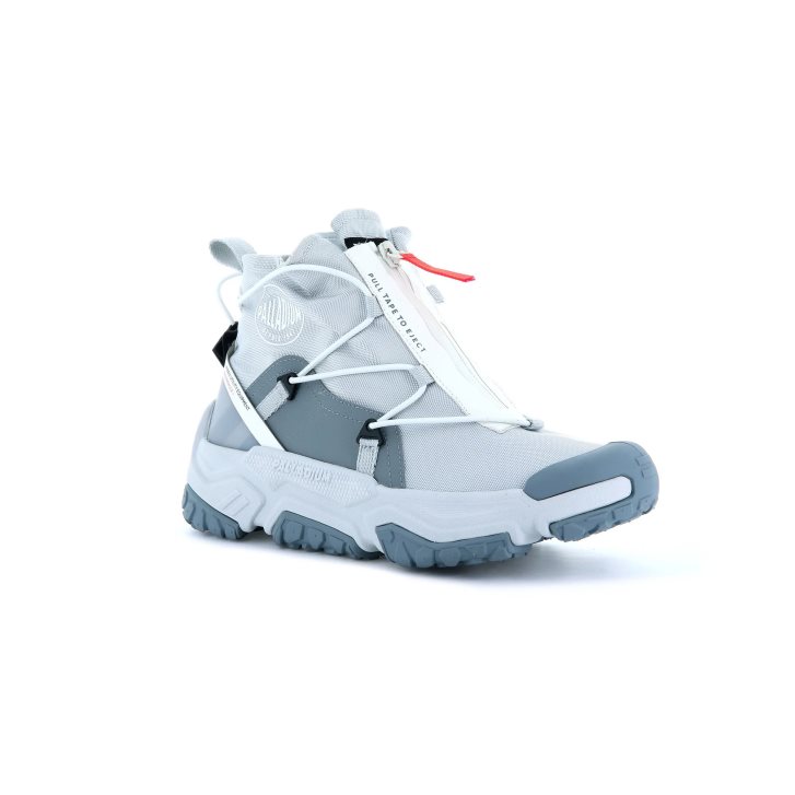 Palladium Off-grid Hi Zip Wasserdichte + Sneaker Damen Hellblau | CH-5OWA3