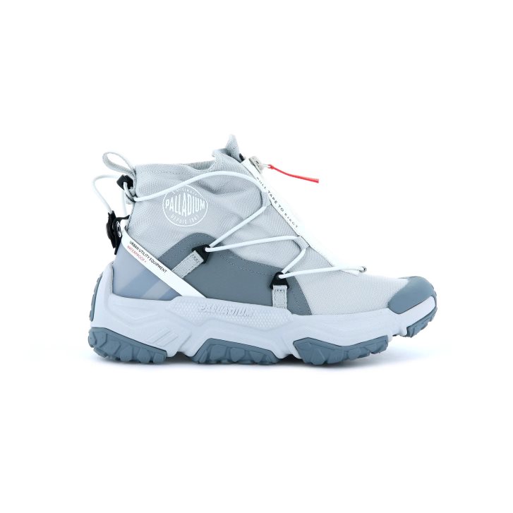 Palladium Off-grid Hi Zip Wasserdichte + Sneaker Damen Hellblau | CH-5OWA3