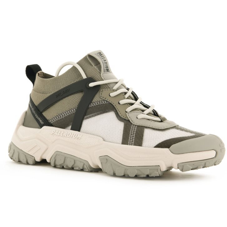 Palladium Off-grid LO Adventure Sneaker Damen Olivgrün | CH-5NXE1