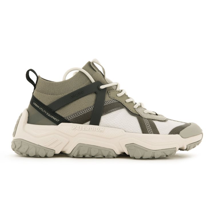 Palladium Off-grid LO Adventure Sneaker Damen Olivgrün | CH-5NXE1