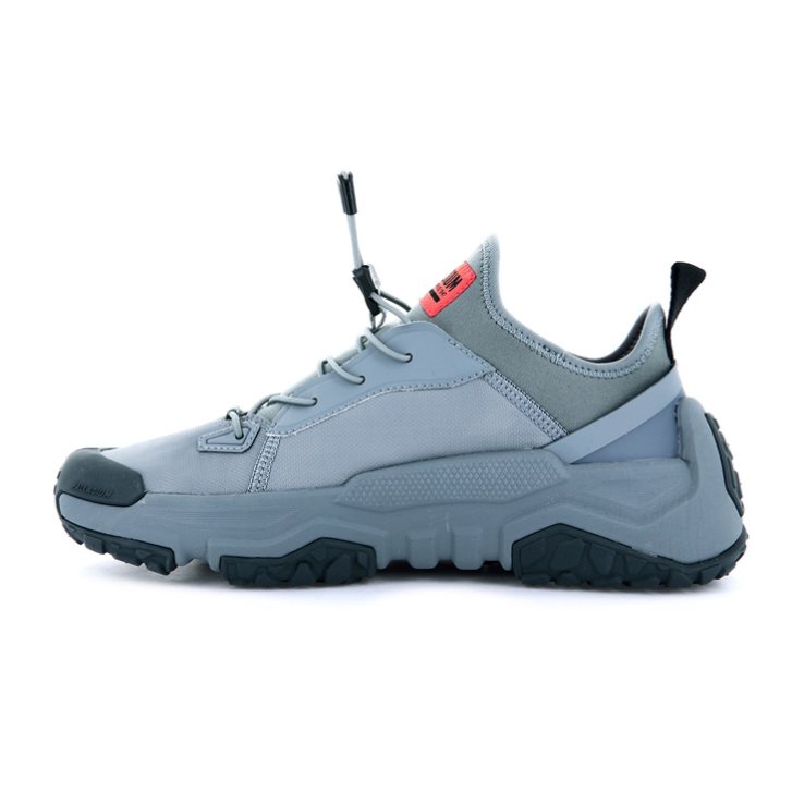 Palladium Off-grid LO NYL Sneaker Herren Hellblau | CH-0UKI9