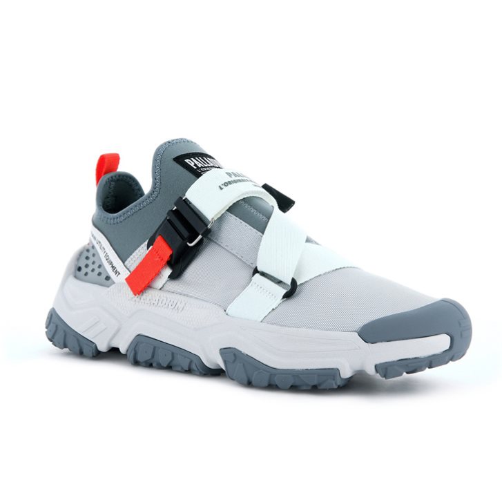 Palladium Off-grid LO Utility Sneaker Herren Grau | CH-0NRV4