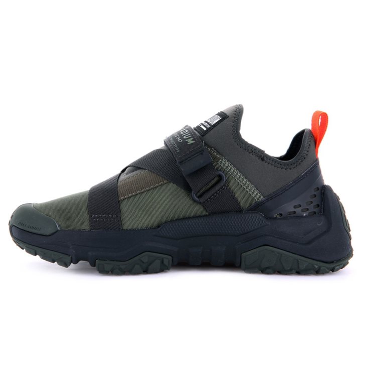 Palladium Off-grid LO Utility Sneaker Herren Olivgrün | CH-2IPZ0