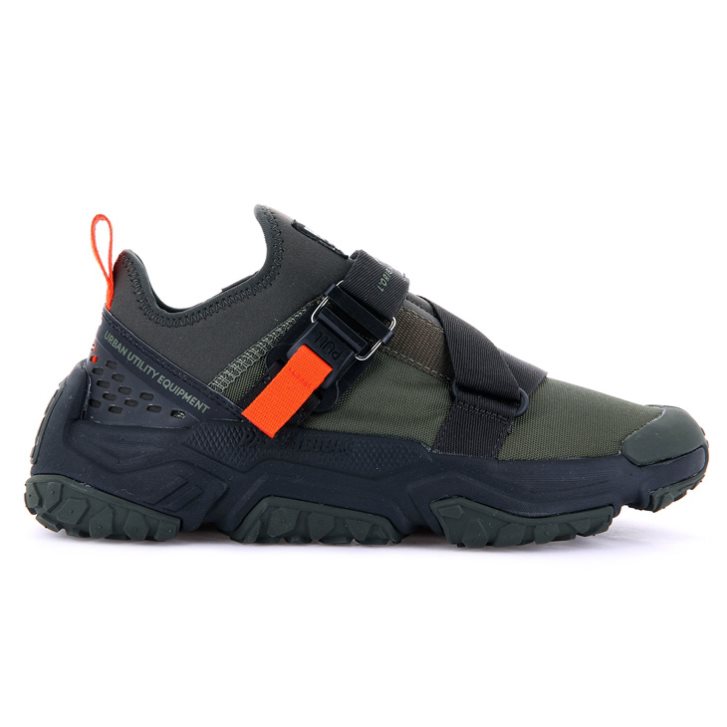 Palladium Off-grid LO Utility Sneaker Herren Olivgrün | CH-2IPZ0