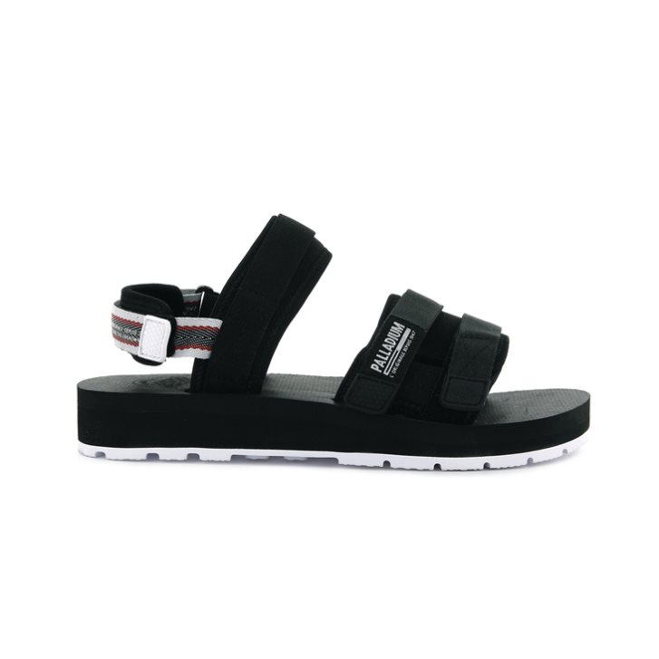 Palladium Outdoorsy Sandalen Herren Schwarz | CH-4AQB1