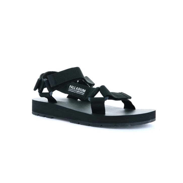 Palladium Outdoorsy Urbanity Sandalen Damen Schwarz | CH-5GVE0