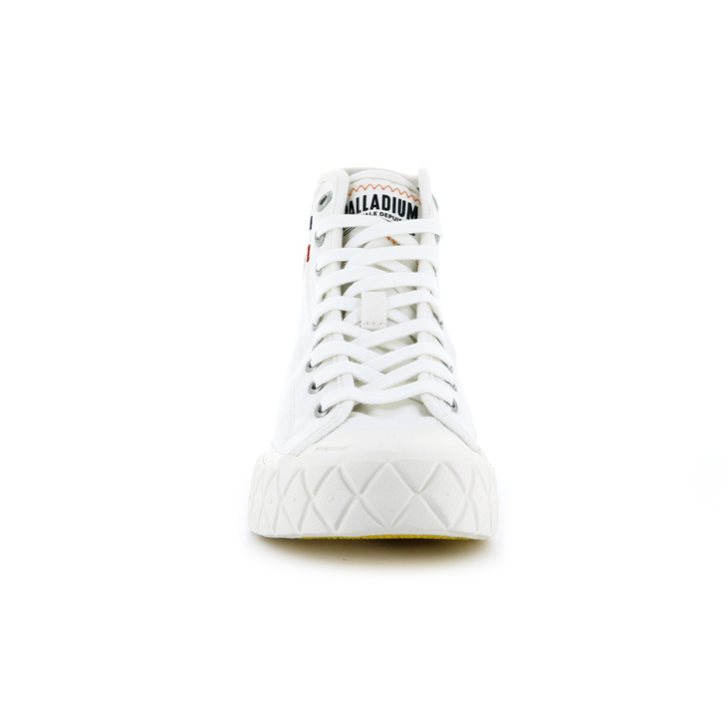 Palladium Palla Ace Canvas High Tops Sneaker Herren Weiß | CH-9PHI6