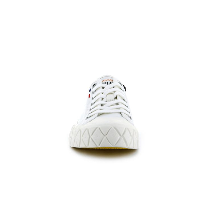 Palladium Palla Ace Canvas Low Tops Sneaker Herren Weiß | CH-0FER6