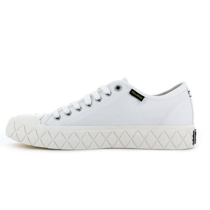 Palladium Palla Ace Canvas Low Tops Sneaker Herren Weiß | CH-0FER6