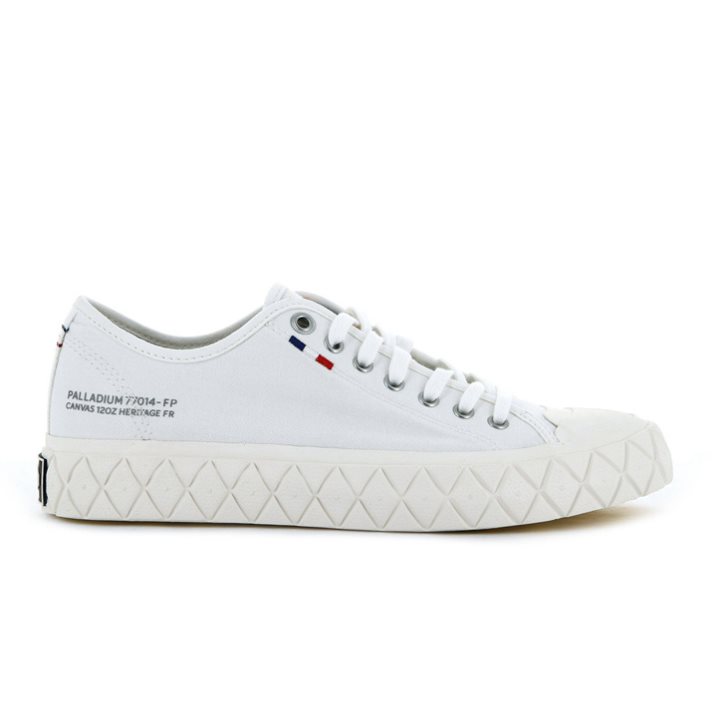 Palladium Palla Ace Canvas Low Tops Sneaker Herren Weiß | CH-0FER6