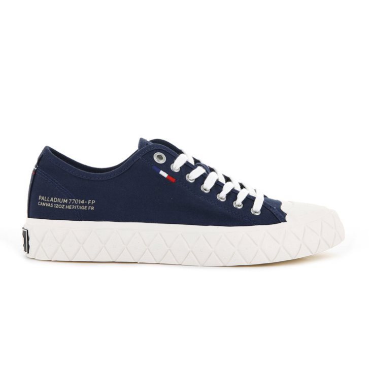 Palladium Palla Ace Canvas Low Tops Sneaker Herren Navy | CH-3WKH0