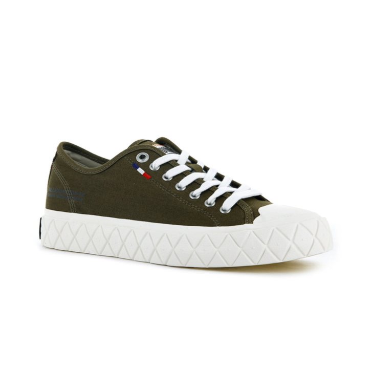 Palladium Palla Ace Canvas Low Tops Sneaker Herren Braun | CH-3ZWA1