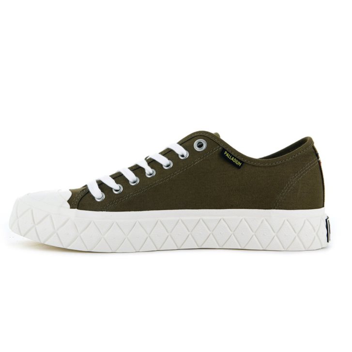 Palladium Palla Ace Canvas Low Tops Sneaker Herren Braun | CH-3ZWA1