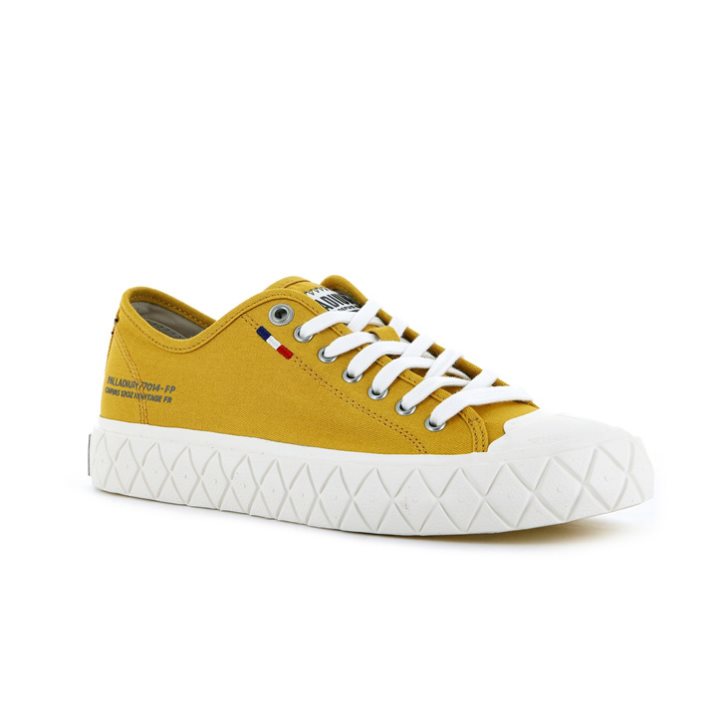 Palladium Palla Ace Canvas Low Tops Sneaker Herren Senfgelb | CH-8TSI7