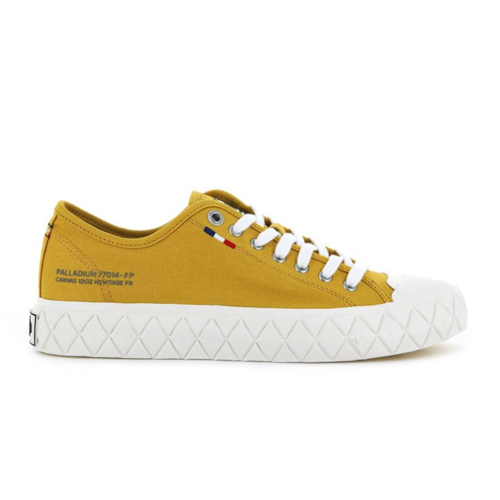 Palladium Palla Ace Canvas Low Tops Sneaker Herren Senfgelb | CH-8TSI7
