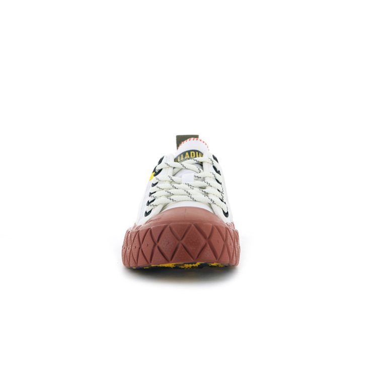 Palladium Palla Ace Supply LO Low Tops Sneaker Damen Weiß | CH-5BDT9