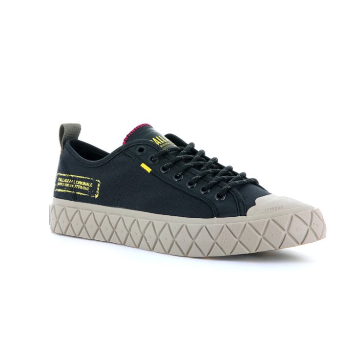 Palladium Palla Ace Supply LO Low Tops Sneaker Damen Schwarz | CH-7MXH8