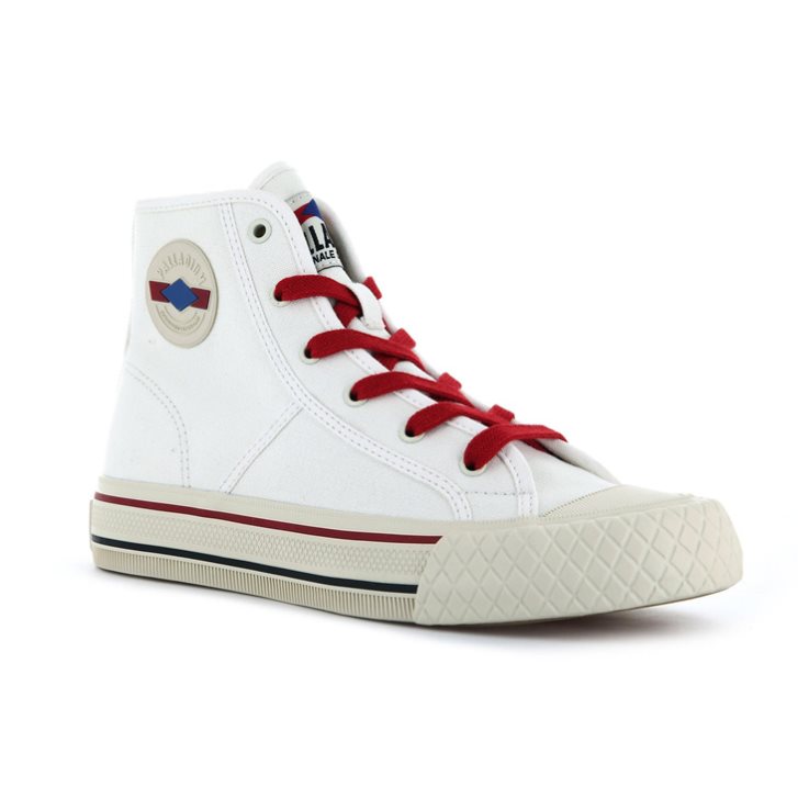 Palladium Palla Louvel High Tops Sneaker Herren Weiß | CH-8UFM5