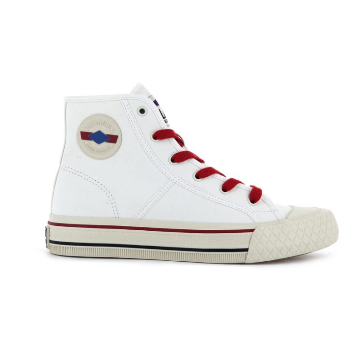 Palladium Palla Louvel High Tops Sneaker Herren Weiß | CH-8UFM5