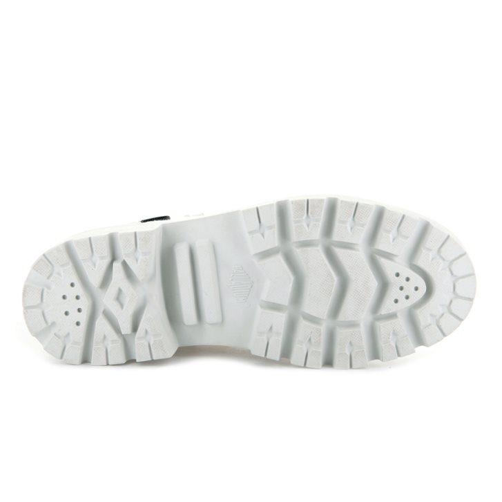 Palladium Pallabase Metro Stiefel Damen Weiß | CH-5ULV8