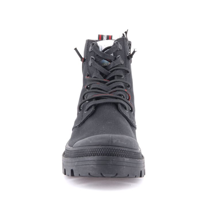 Palladium Pallabase Metro Stiefel Damen Schwarz | CH-7VLZ0