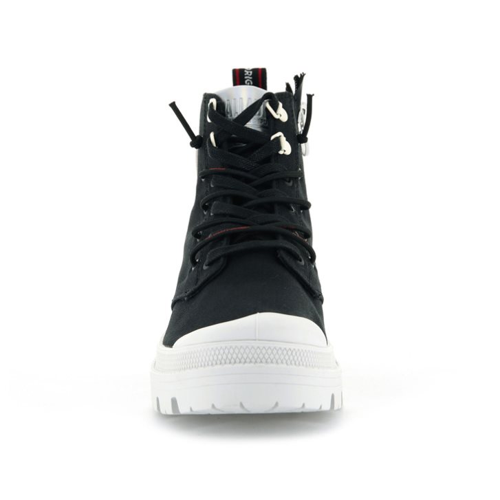 Palladium Pallabase Metro Stiefel Damen Schwarz | CH-7WAI5
