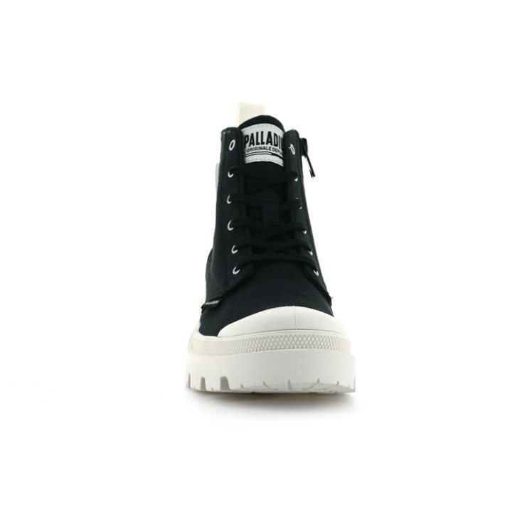 Palladium Pallabase Twill Stiefel Damen Schwarz | CH-3EKV4
