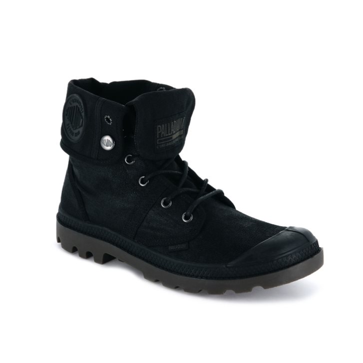 Palladium Pallabrousse BGY WAX Stiefel Herren Schwarz | CH-7GXI3