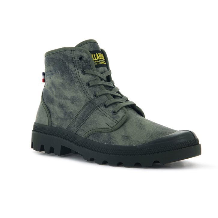 Palladium Pallabrousse Legion WAX Stiefel Herren Olivgrün | CH-1TZA3