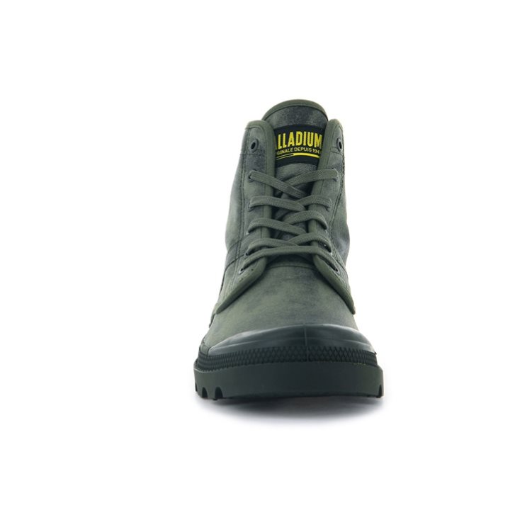 Palladium Pallabrousse Legion WAX Stiefel Herren Olivgrün | CH-1TZA3