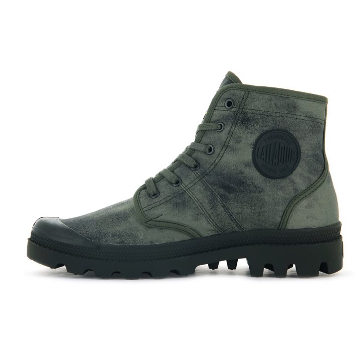 Palladium Pallabrousse Legion WAX Stiefel Herren Olivgrün | CH-1TZA3