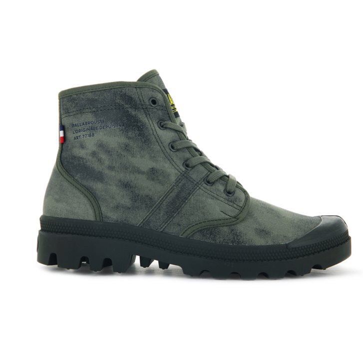 Palladium Pallabrousse Legion WAX Stiefel Herren Olivgrün | CH-1TZA3