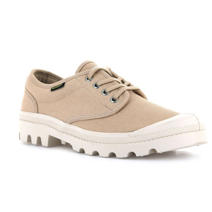 Palladium Pallabrousse Oxfords Schuhe Damen Khaki | CH-5VTZ8