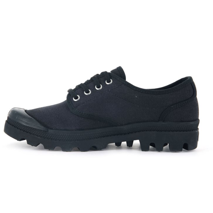 Palladium Pallabrousse Oxfords Schuhe Damen Schwarz | CH-7FNZ0