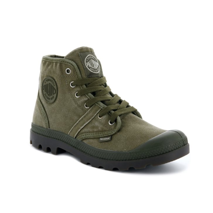 Palladium Pallabrousse Stiefel Herren Olivgrün | CH-3DQN6