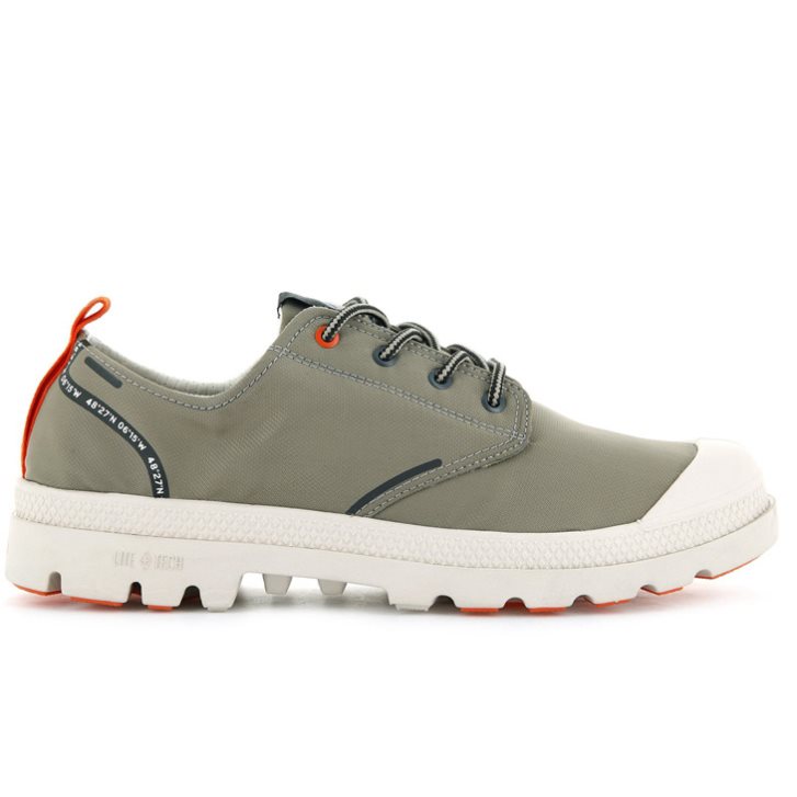 Palladium Pallafin RC LOW WP+ Oxfords Schuhe Herren Olivgrün | CH-1FLK3