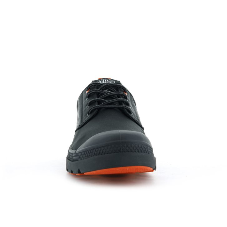 Palladium Pallafin RC LOW WP+ Oxfords Schuhe Herren Schwarz | CH-6LIV5