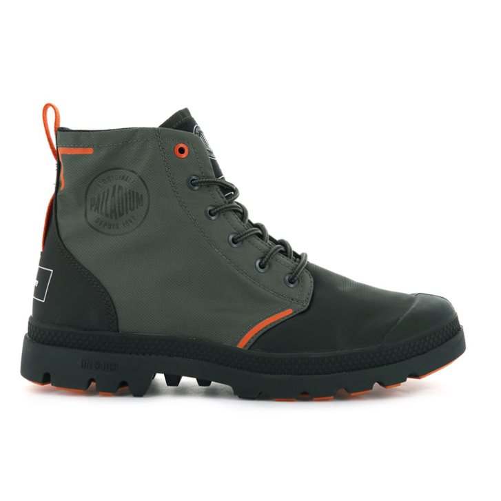 Palladium Pallafin Recycle Stiefel Herren Olivgrün | CH-2YRW0
