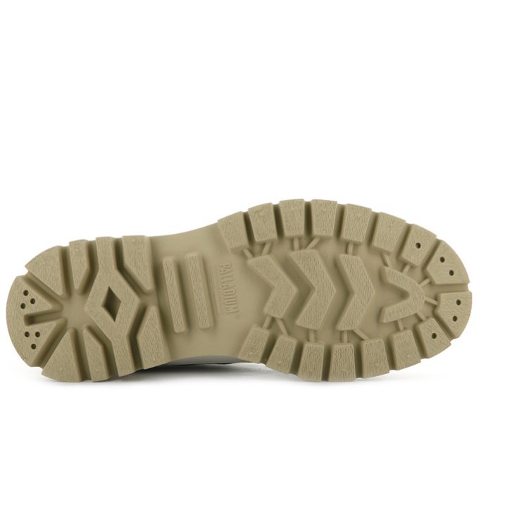 Palladium Pallashock Mid OG High Tops Sneaker Damen Olivgrün | CH-3KXQ2