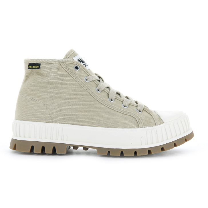 Palladium Pallashock Mid OG Stiefel Herren Hellgrün | CH-1XMW8