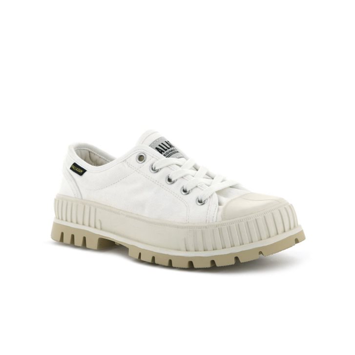 Palladium Pallashock OG Oxfords Schuhe Damen Weiß | CH-1EBH2