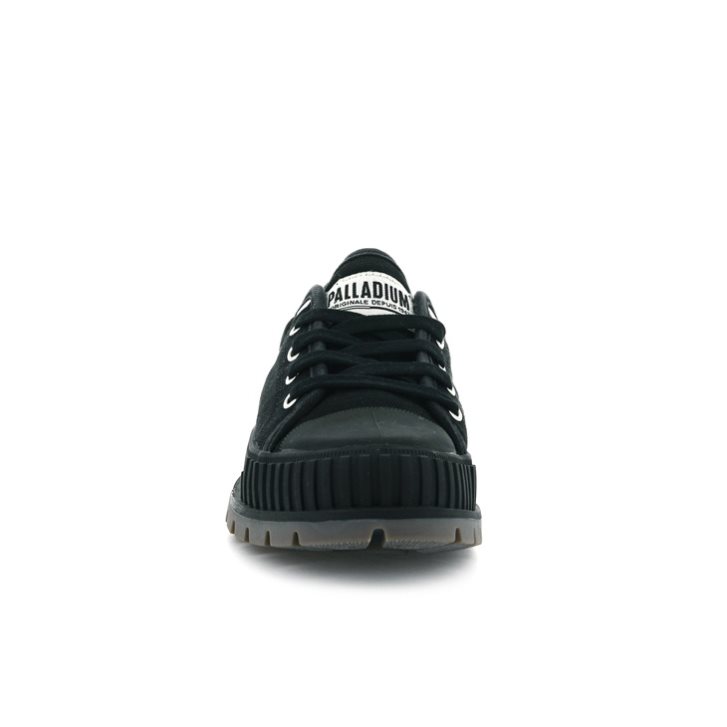 Palladium Pallashock OG Oxfords Schuhe Damen Schwarz | CH-2CXJ6