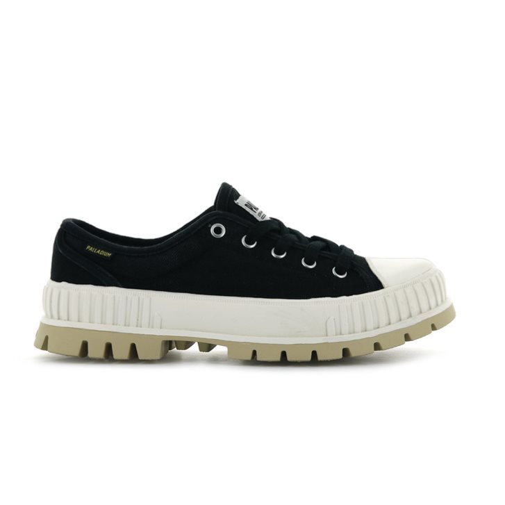Palladium Pallashock OG Oxfords Schuhe Damen Schwarz | CH-2RCW3