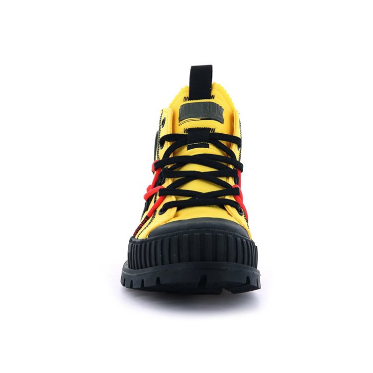Palladium Pallashock Re-craft Stiefel Damen Zitrone | CH-8OAD4