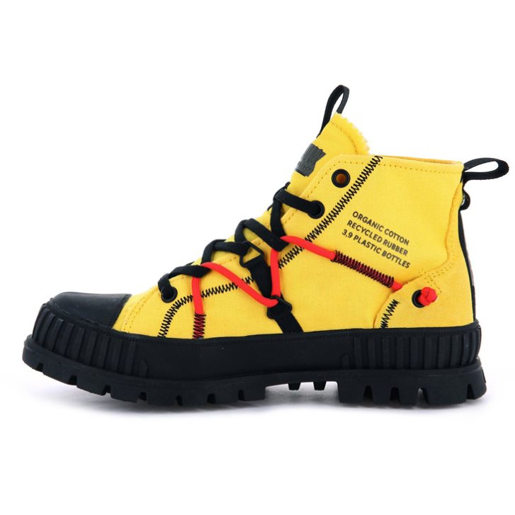 Palladium Pallashock Re-craft Stiefel Damen Zitrone | CH-8OAD4